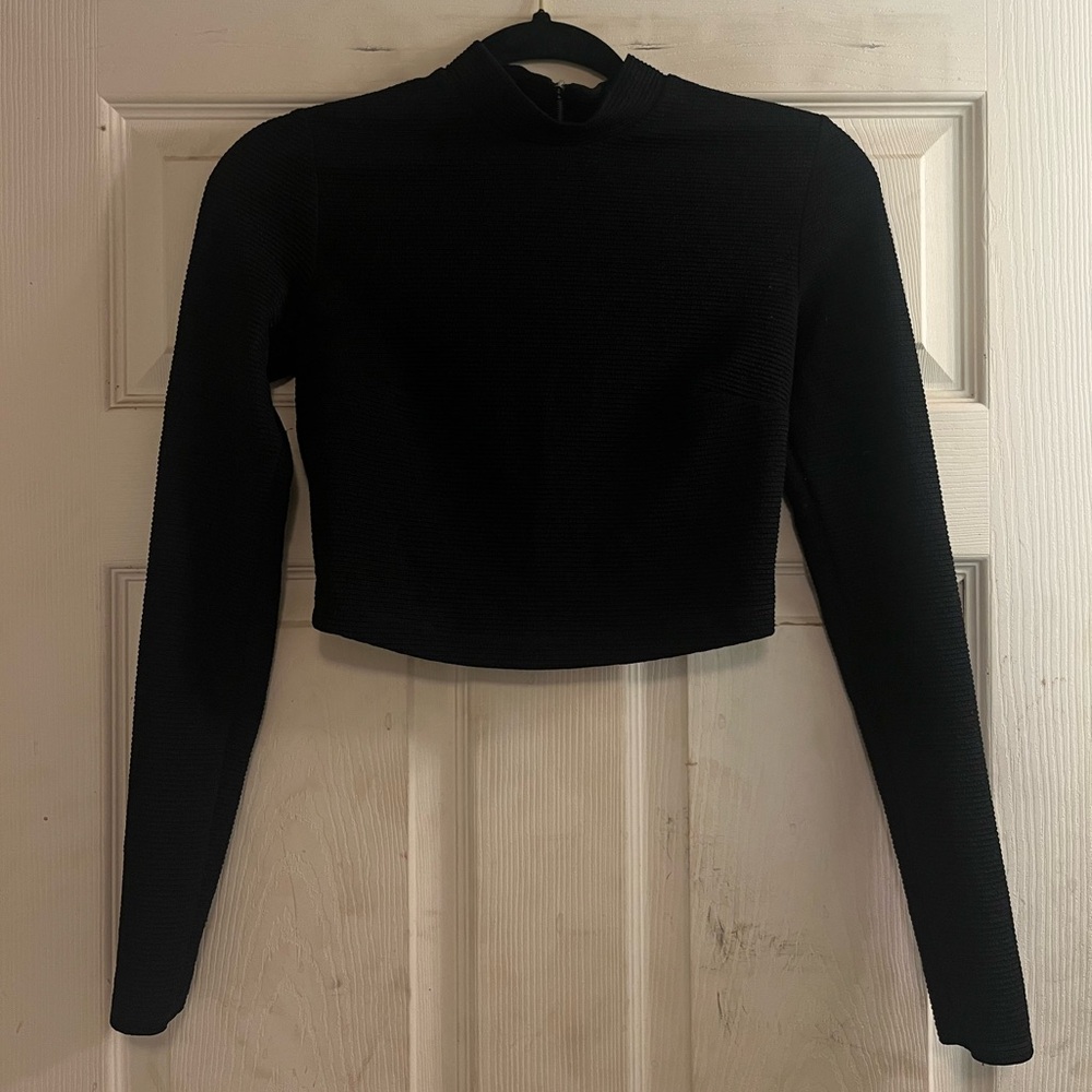 Forever 21 Cropped Long Sleeve